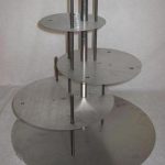 12-10-8-6 Round Cake Stand Set