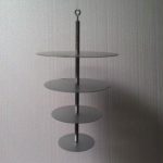 12-10-8-6 Round Chandelier Cake Stand Set