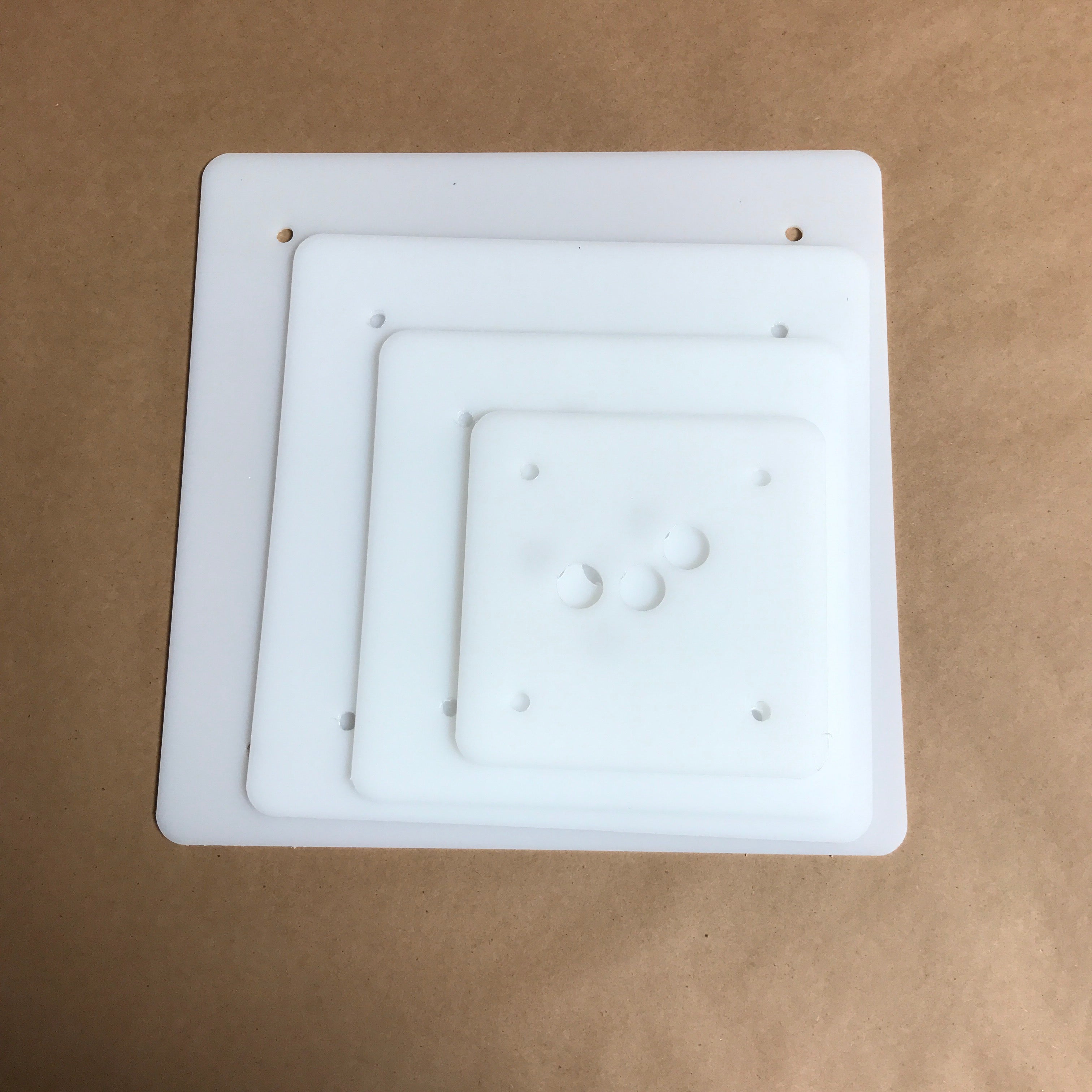 12-10-8-6 Square HDPE Set