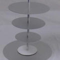 12-10-8-6 Upside Down Round Cake Stand Set