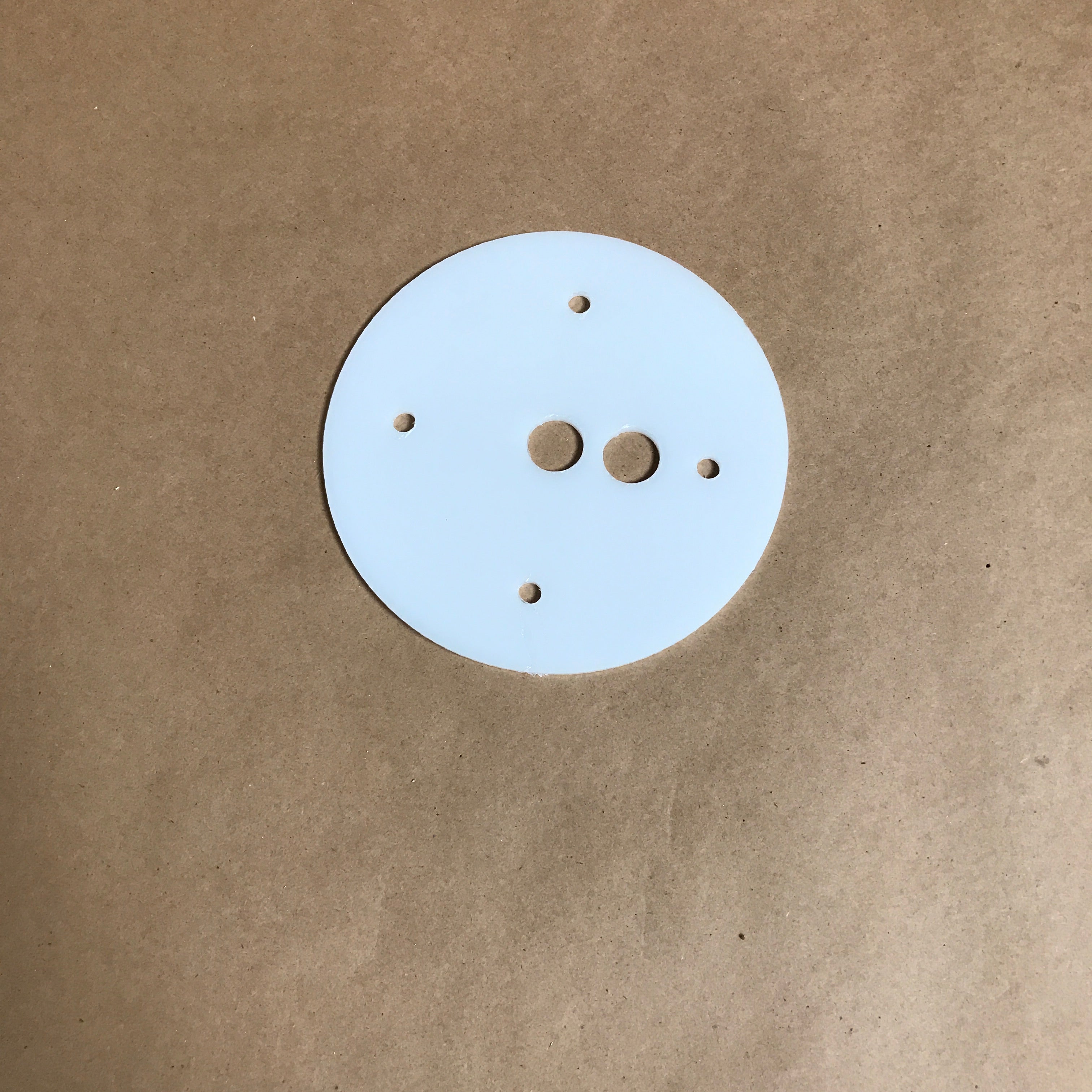 6" Round HDPE Cake Board