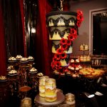 12-10-8-6 Round Chandelier Cake Stand Set
