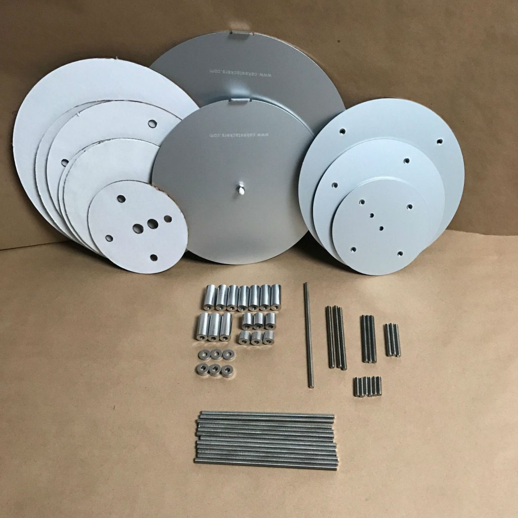 Mini Pro Series Round Cake Stand Set
