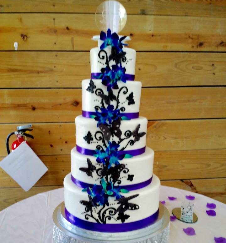 14-12-10-8-6 Round Cake Stand Set