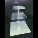 4 Tier Square Cup Cake Stand