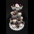 4 Tier Round Cup Cake Stand