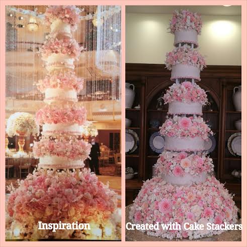 14-12-10-8-6 Round Cake Stand Set