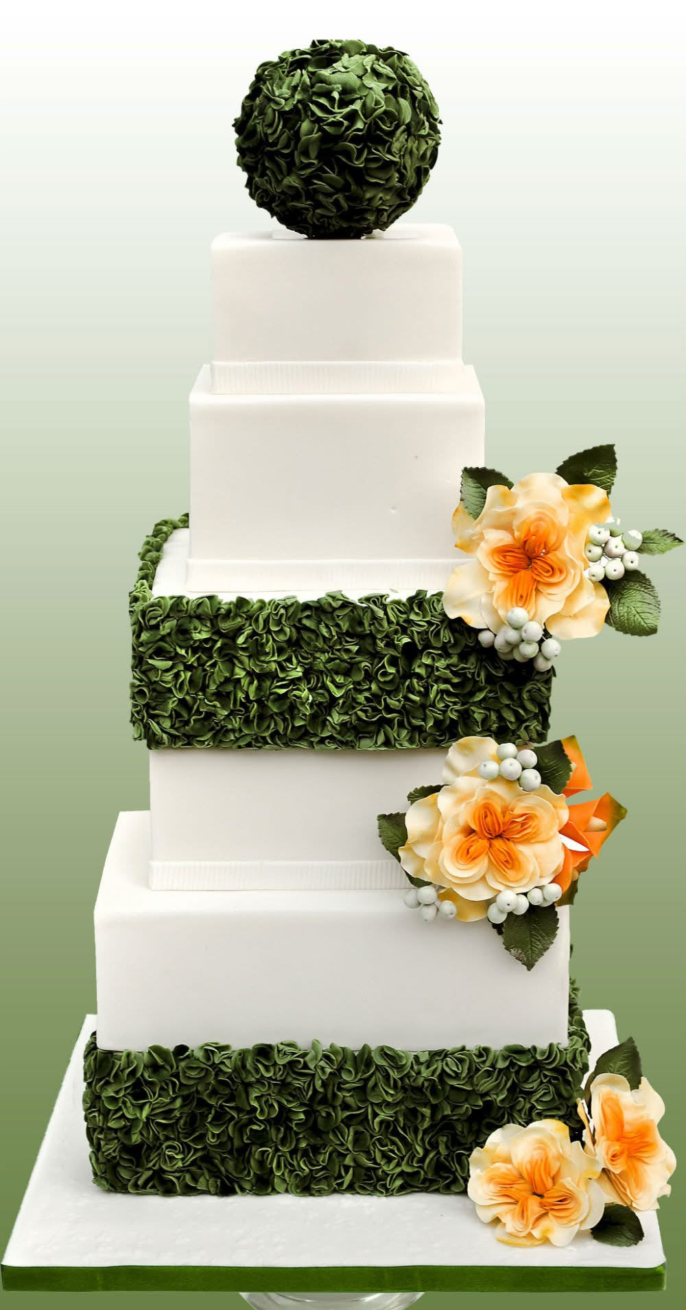Pro Series 14″ Square Cake Stand Set